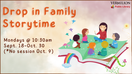 Drop In Family Storytime